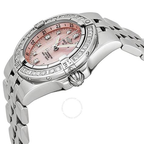 breitling starliner pink|Breitling Starliner watch.